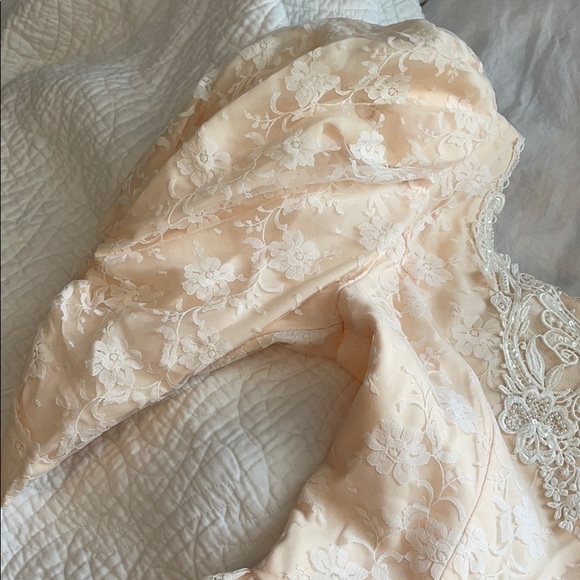 True Vintage 80s lace party dress - Picture 6 of 8